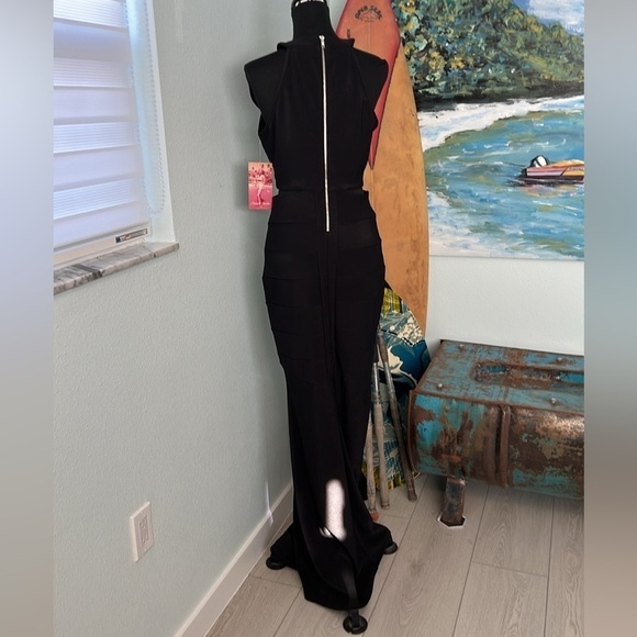 NWT Emerald Sundae, Black, Heavier,Cut-Out w/Mesh Panels, Stretch, Size Large - Picture 11 of 16